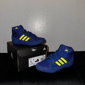 Boys Adidas Wresting Shoe 1C